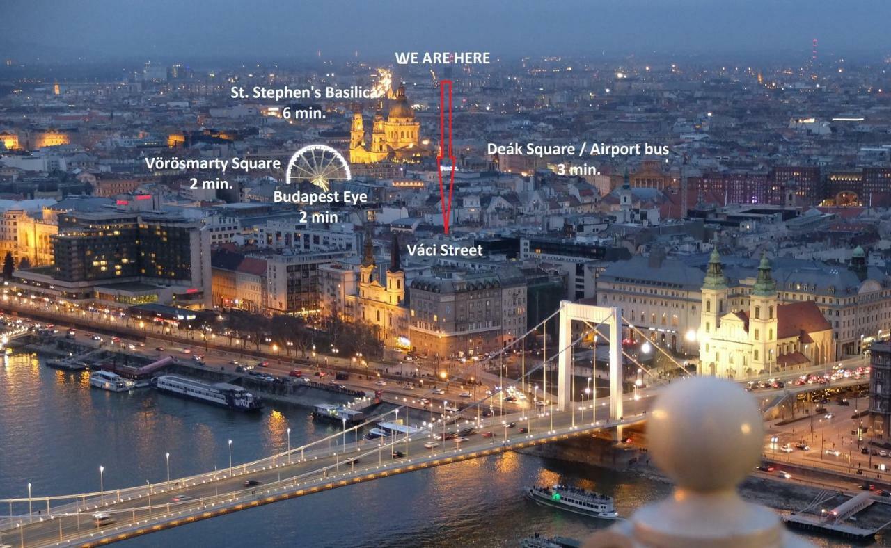 Apartman - Heart Of Budapešť Exteriér fotografie
